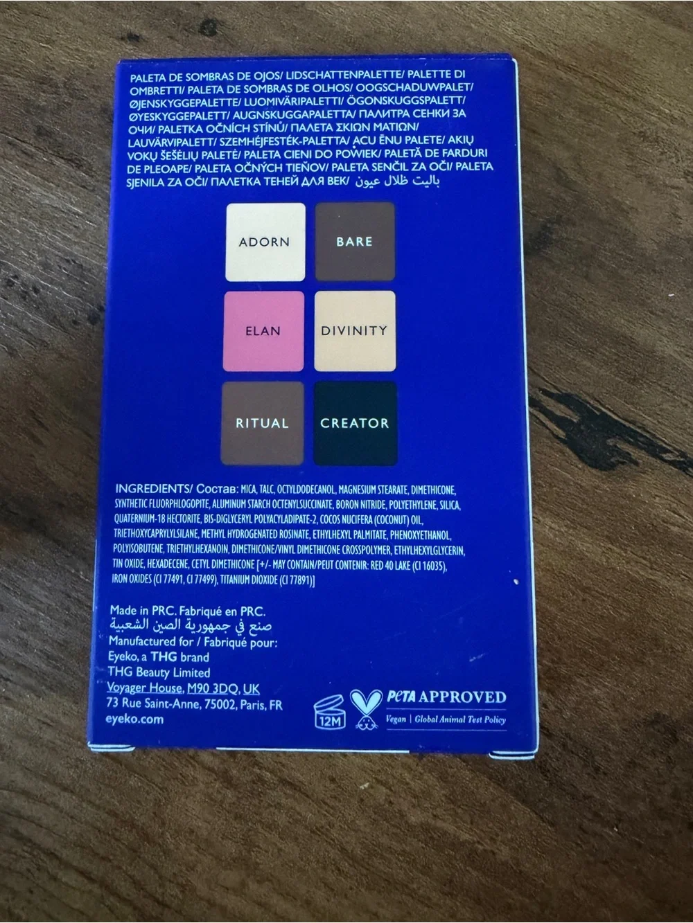 Eyeko Eyeshadow Palette #3 - Brand New in the Box!
